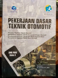 Image of Pekerjaan Dasar Teknik Otomotif SMK/MAK X