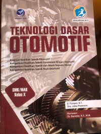 Image of Teknologi Dasar Otomotif SMK/MAK X